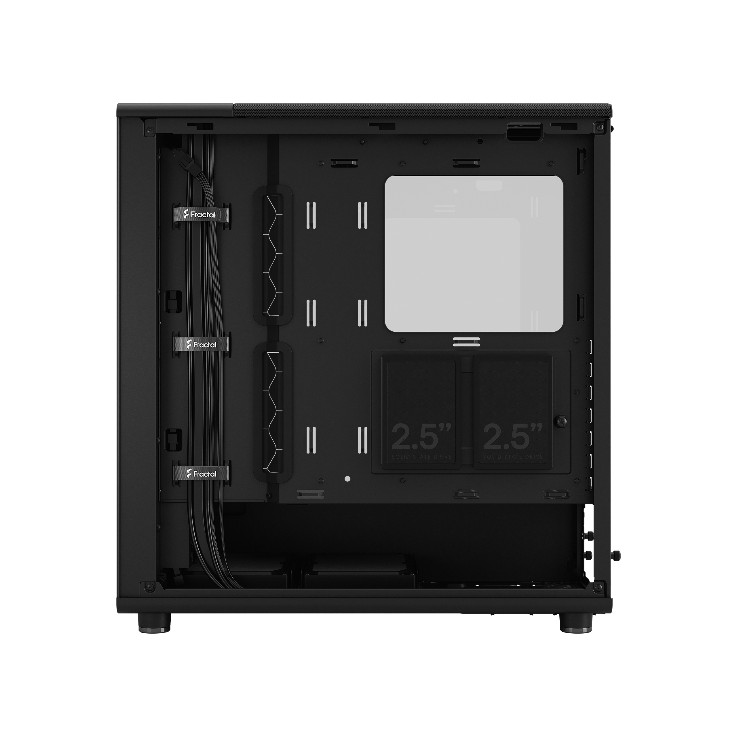 Корпус ПК без блока питания Fractal Design North TG Momentum Edition Black