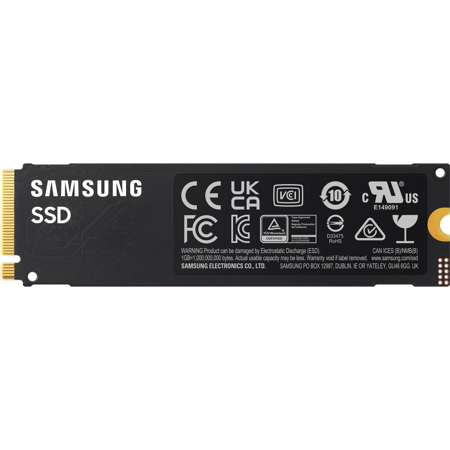Твердотельные накопители Samsung 990 MZ-V9V1T0BW