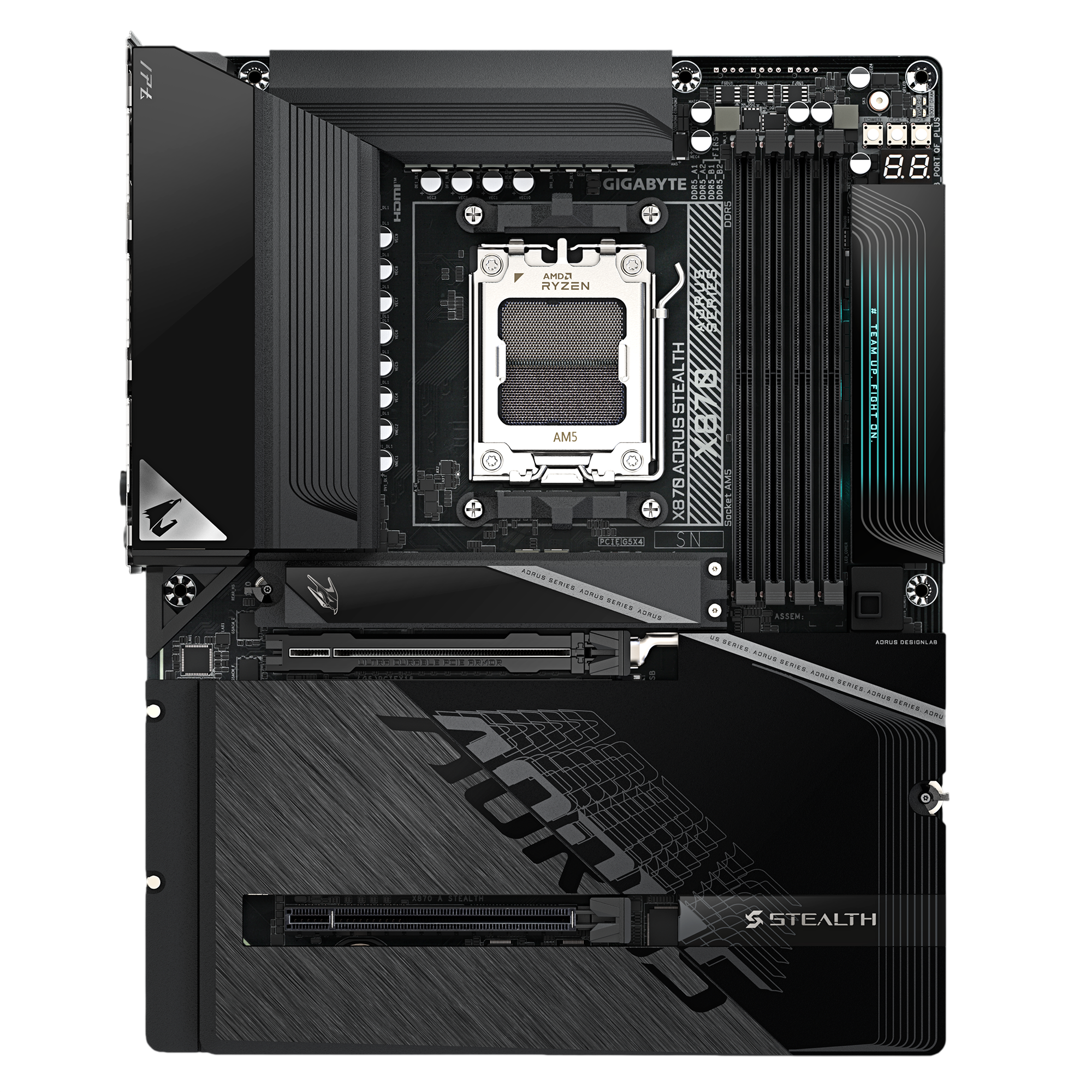 Материнская плата Gigabyte X870 A STEALTH