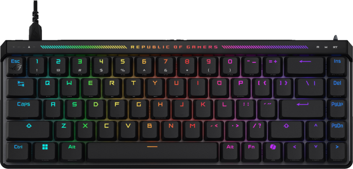 Клавиатура ASUS M605 ROG FALCHION ACE HFX/HFX/RU/PBT ASUS 90MP03VE-BKRA20