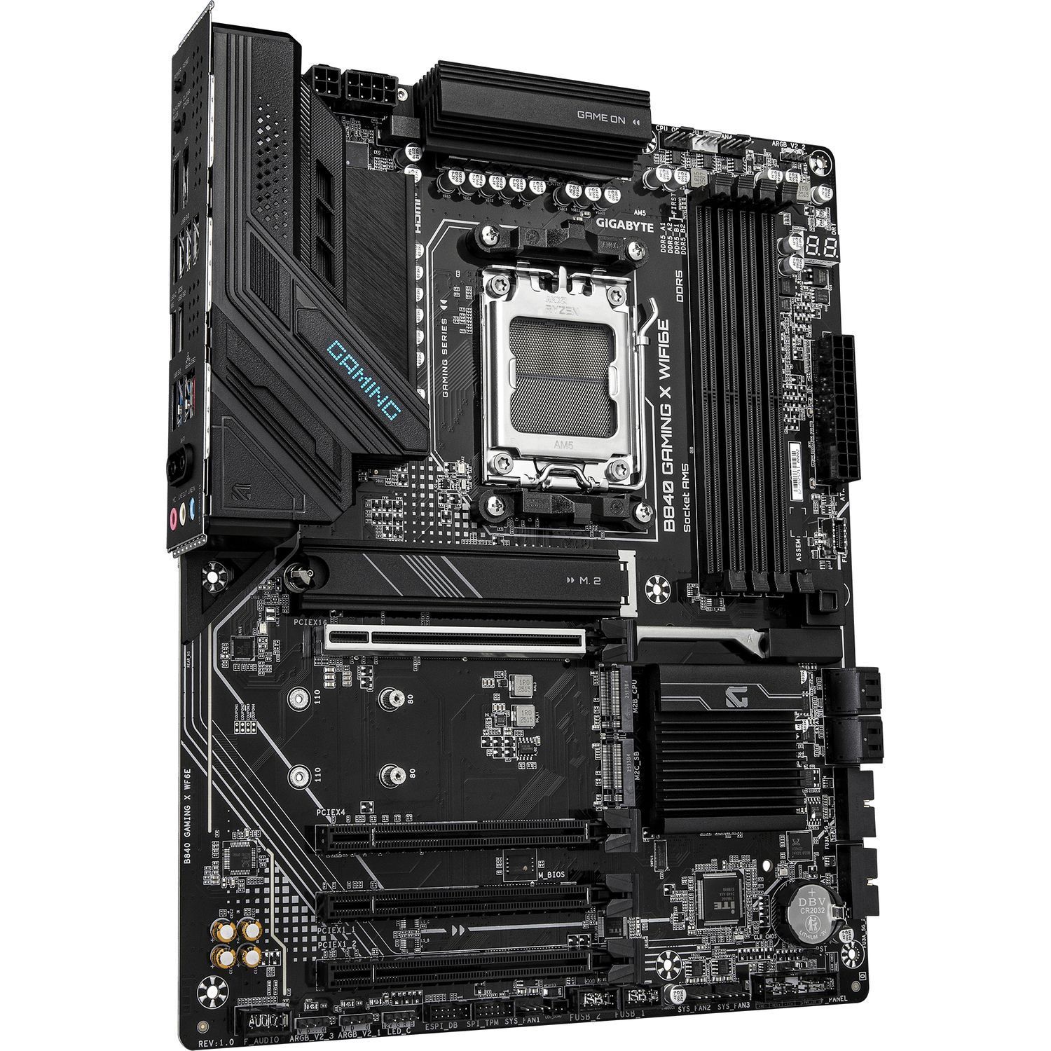 Материнская плата Gigabyte B840 GAMING X WF6E