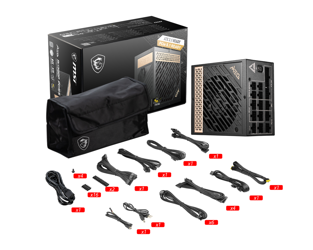 Блок питания ПК MSI 306-7ZP4A11-CE0