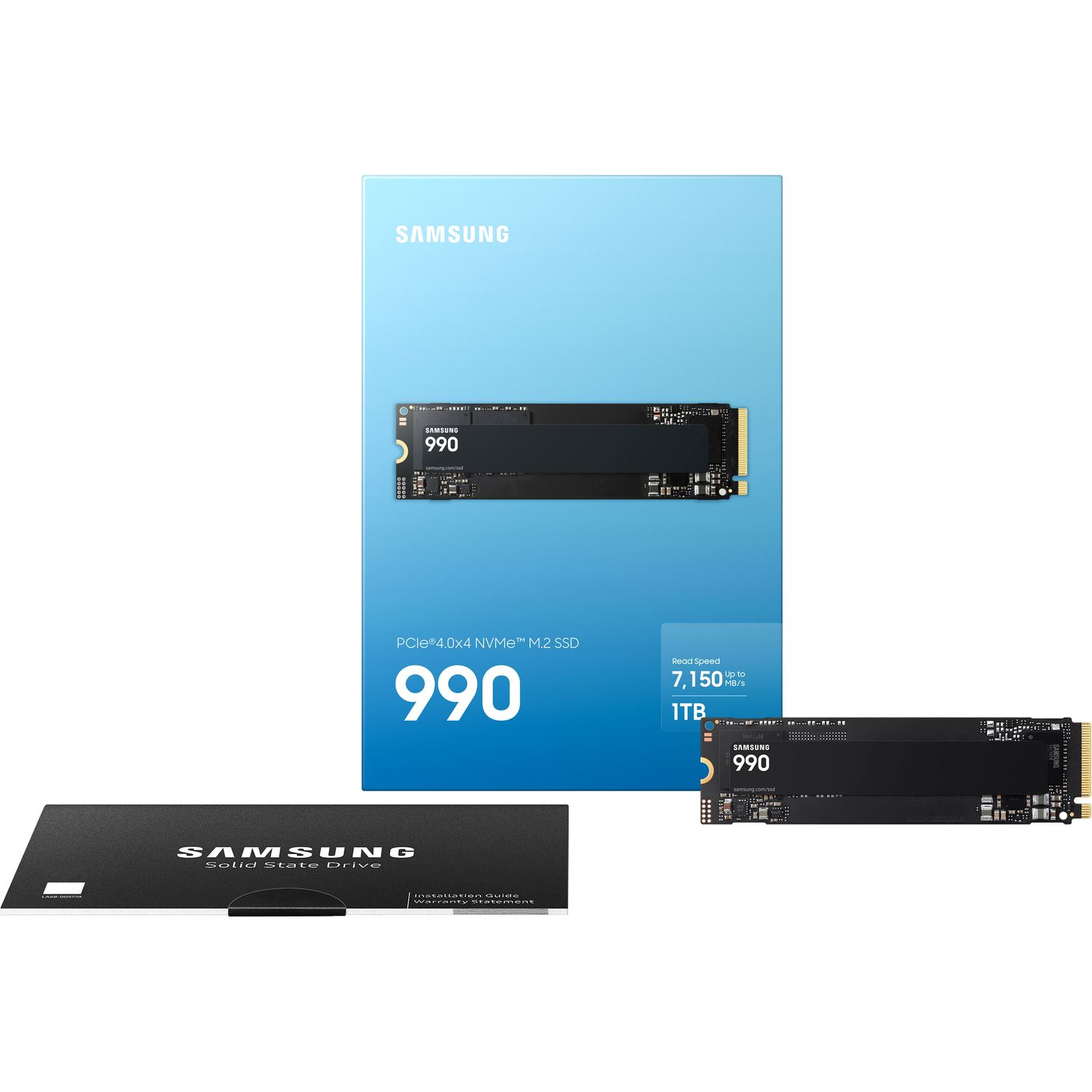 Твердотельные накопители Samsung 990 MZ-V9V1T0BW