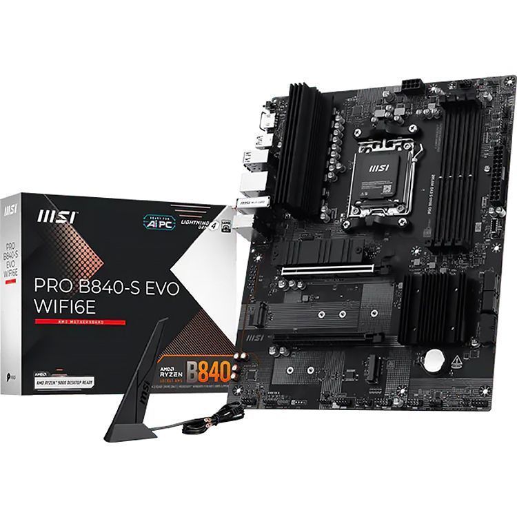 Материнская плата MSI PRO B840-S EVO WIFI6E