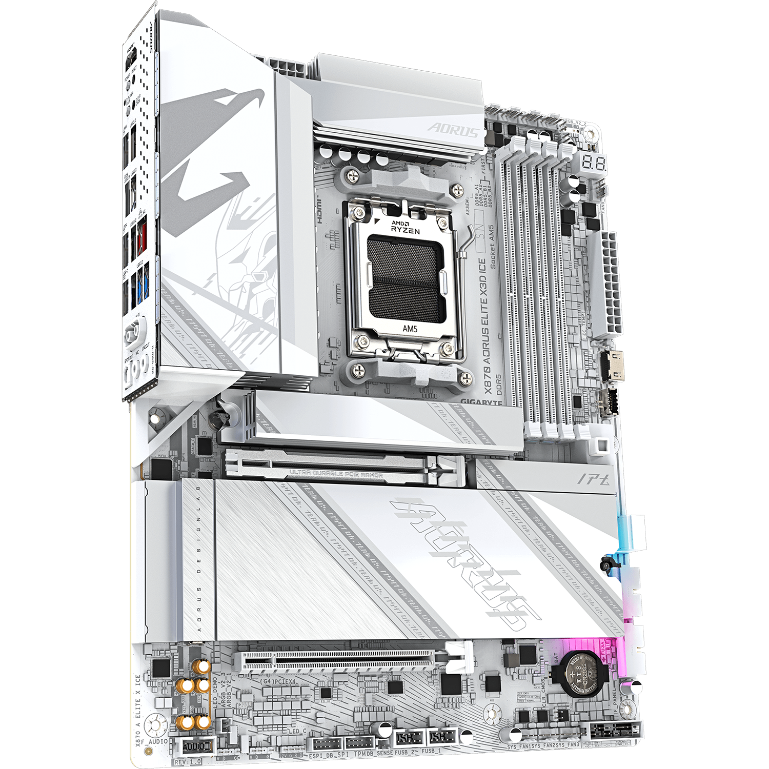 Материнская плата Gigabyte X870 AORUS ELITE X3D ICE