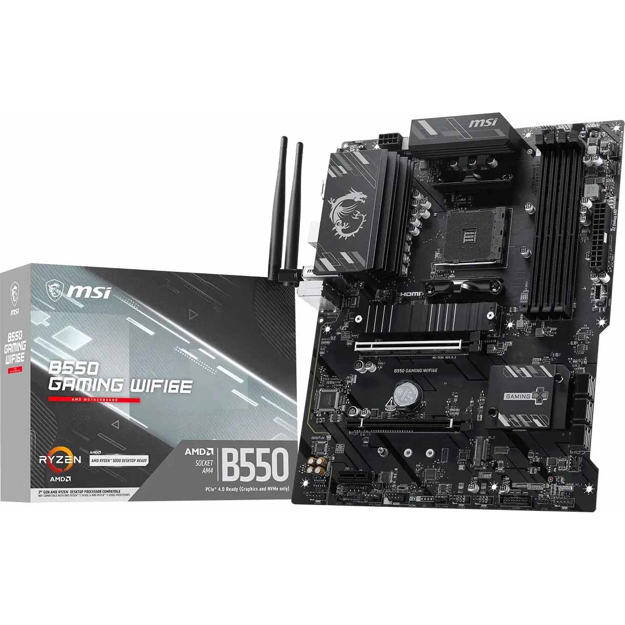 Материнская плата MSI B550 GAMING WIFI6E