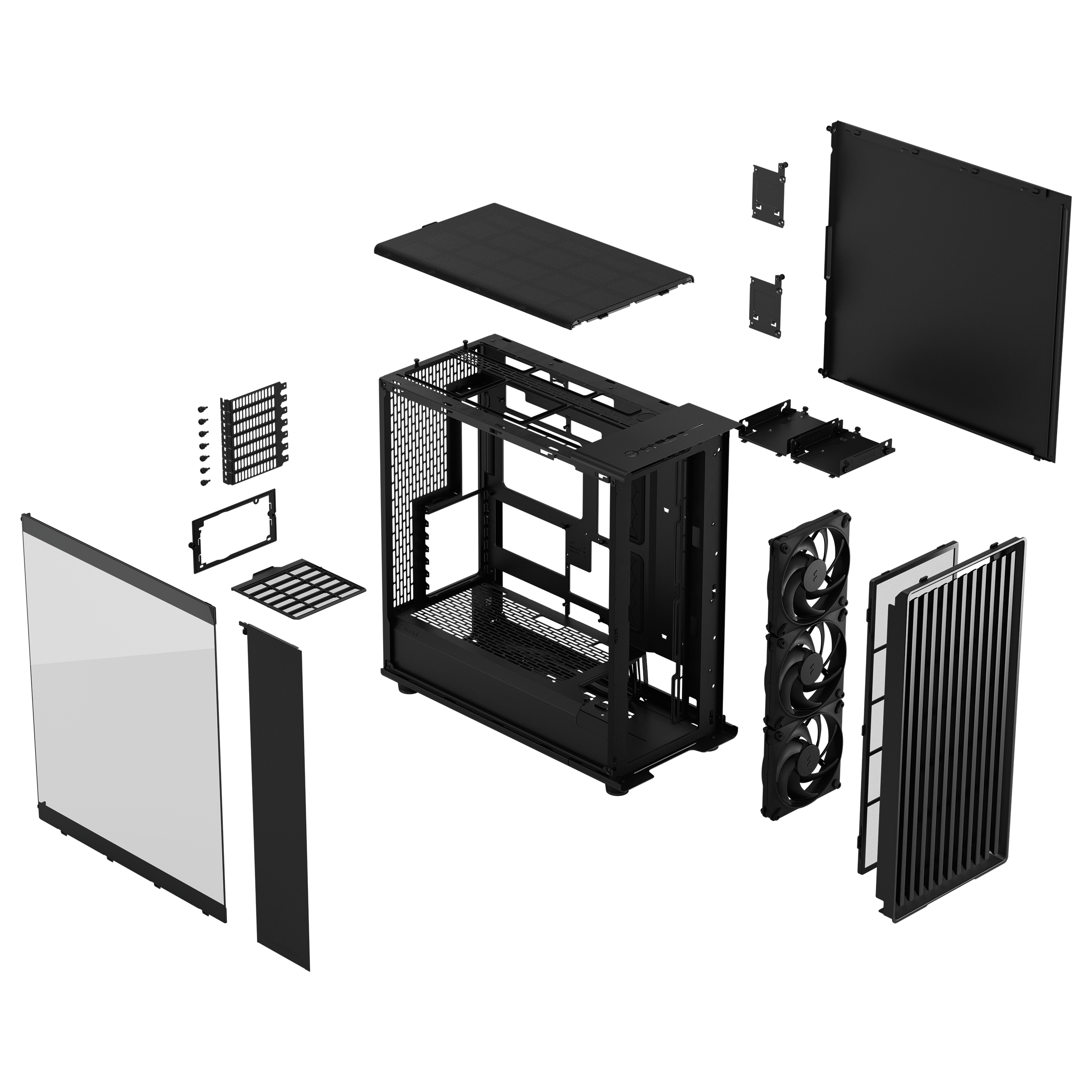 Корпус ПК без блока питания Fractal Design North XL Momentum Edition Black