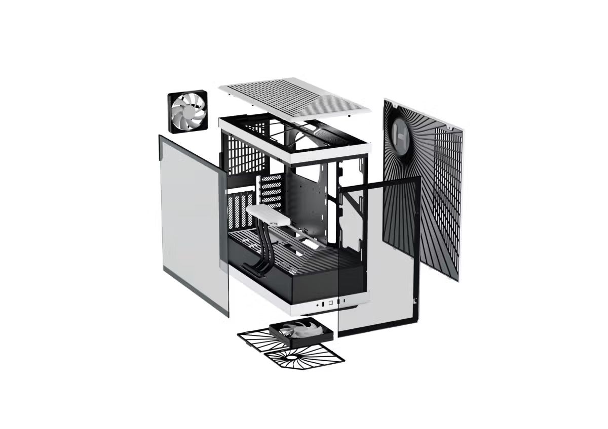 Корпус без блока питания HYTE CS-HYTE-Y40-BW