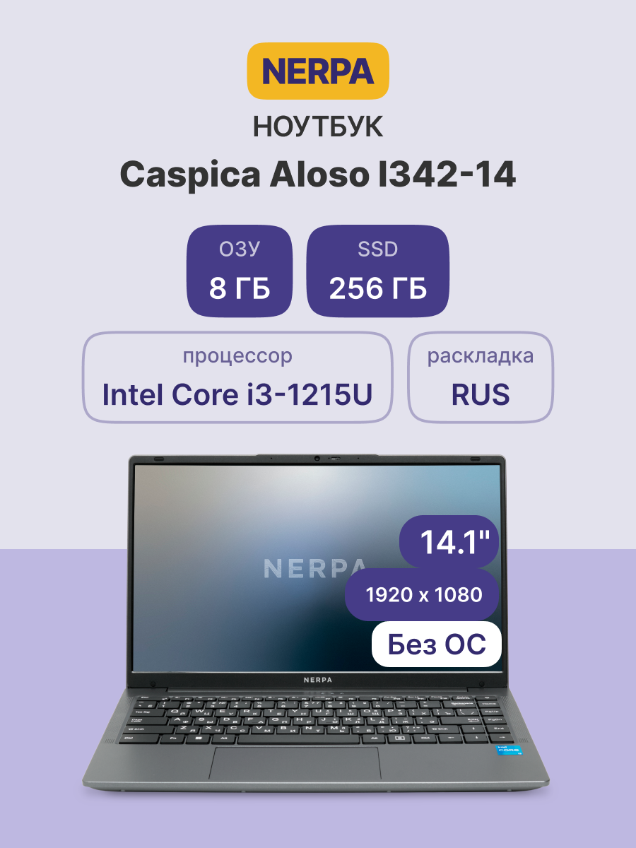 Ноутбук Nerpa Caspica I342 (I342-14MB082600G)