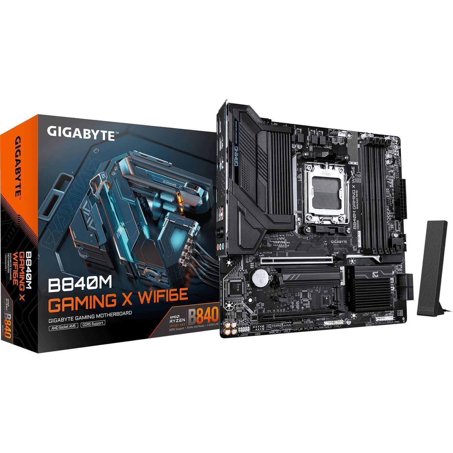 Материнская плата Gigabyte B840M GAMING X WF6E