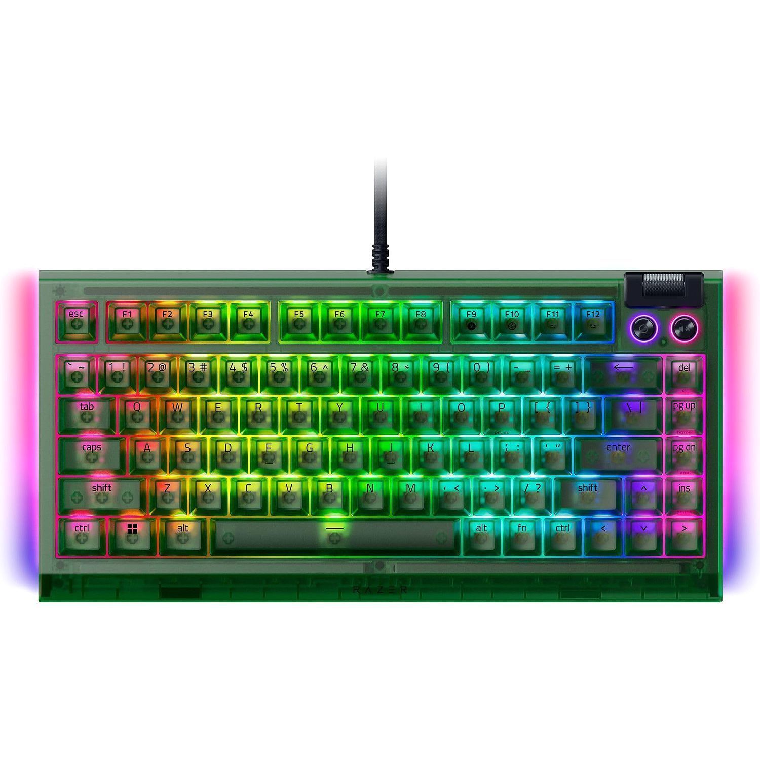 Клавиатура Razer BlackWidow V4 75% - Phantom Green Ed. - US Layout Razer RZ03-05003300-R3M1