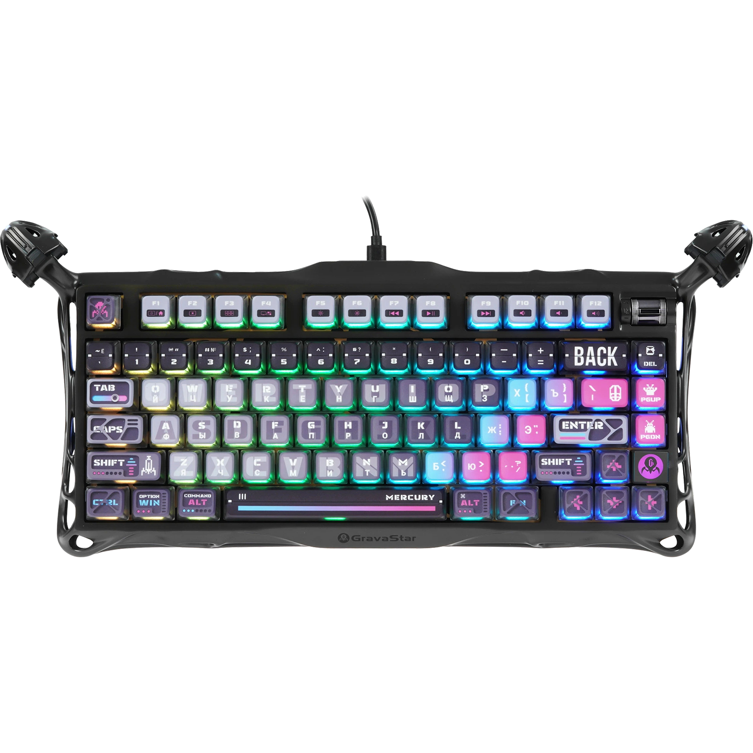 Игровая клавиатура Gravastar Mercury K1 Pro (6972448924399)