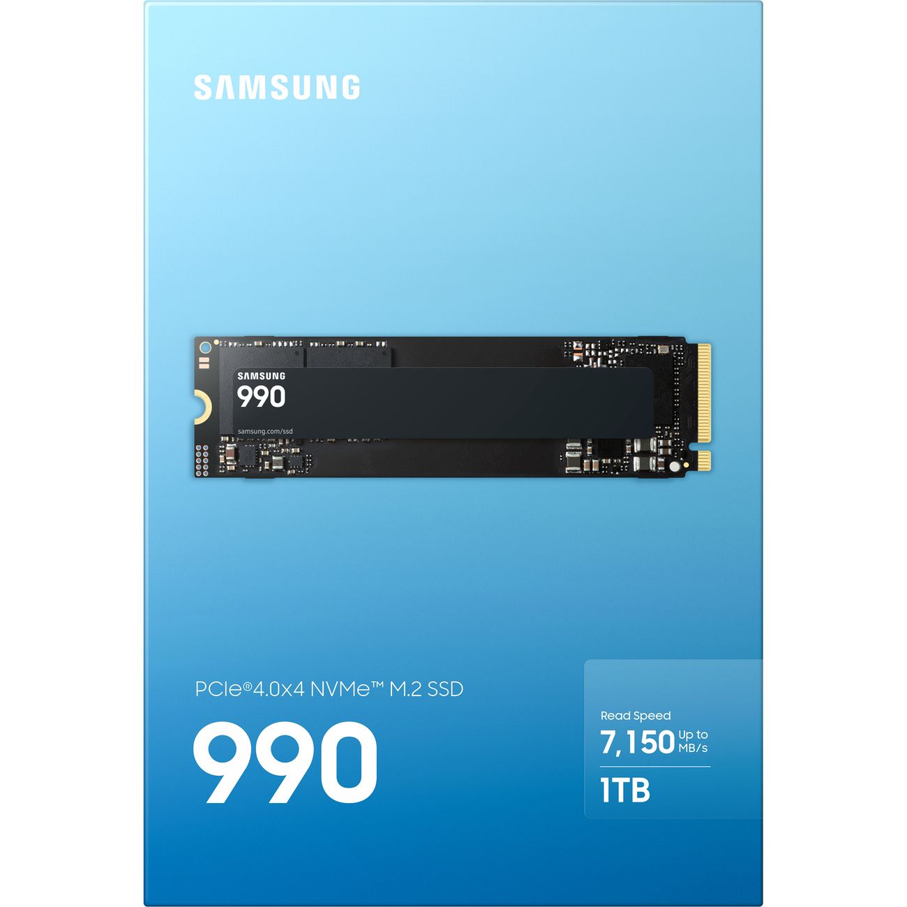 Твердотельные накопители Samsung 990 MZ-V9V1T0BW